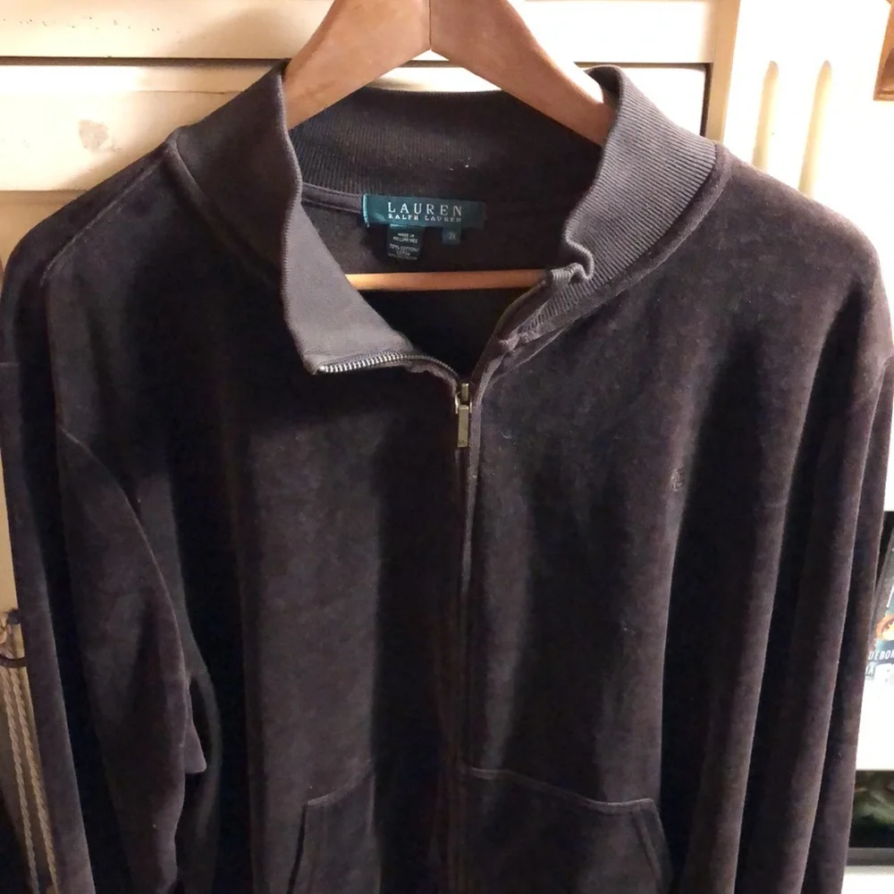 Ralph Lauren Velour Tracksuit - Picture 4 of 13